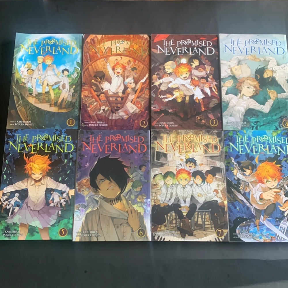 The Promised Neverland Manga Volumes 1-20
